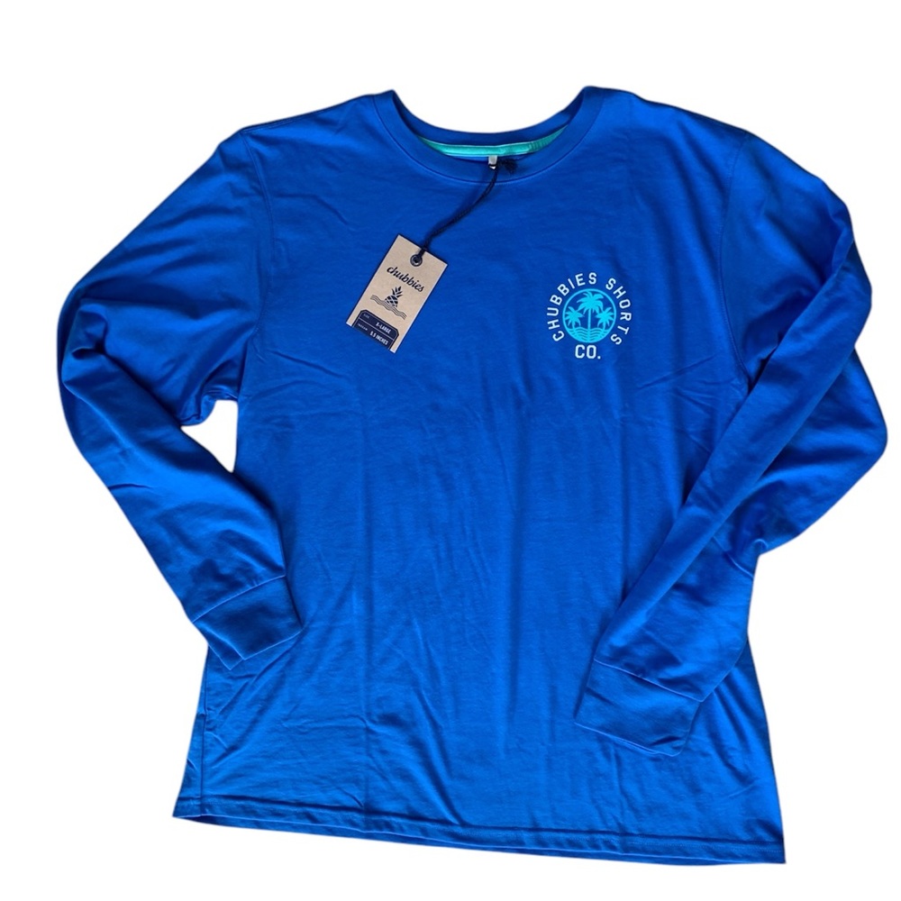 Chubbies Blue Long Sleeve Shirt